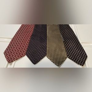 Assorted Brands Men’s Silk Ties Lot Bundle